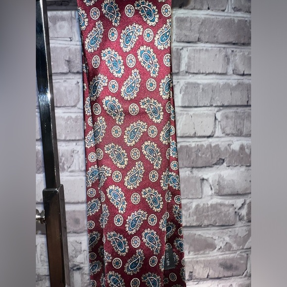 Vintage Christian Dior Men’s Silk Paisley Tie - Picture 7 of 9